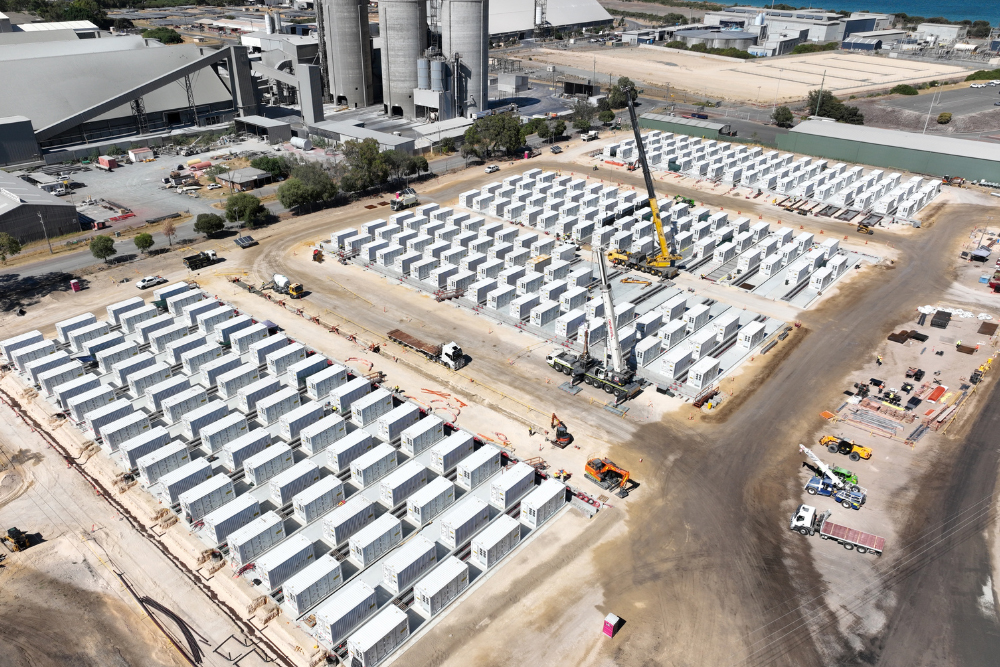 Synergy completes battery installation at Kwinana Stage Two