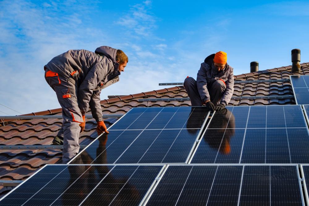 Near record year for residential solar power installations