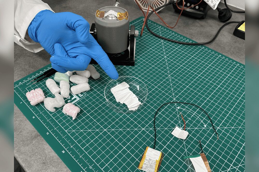 RMIT University develops static electricity generator from recycled polystyrene