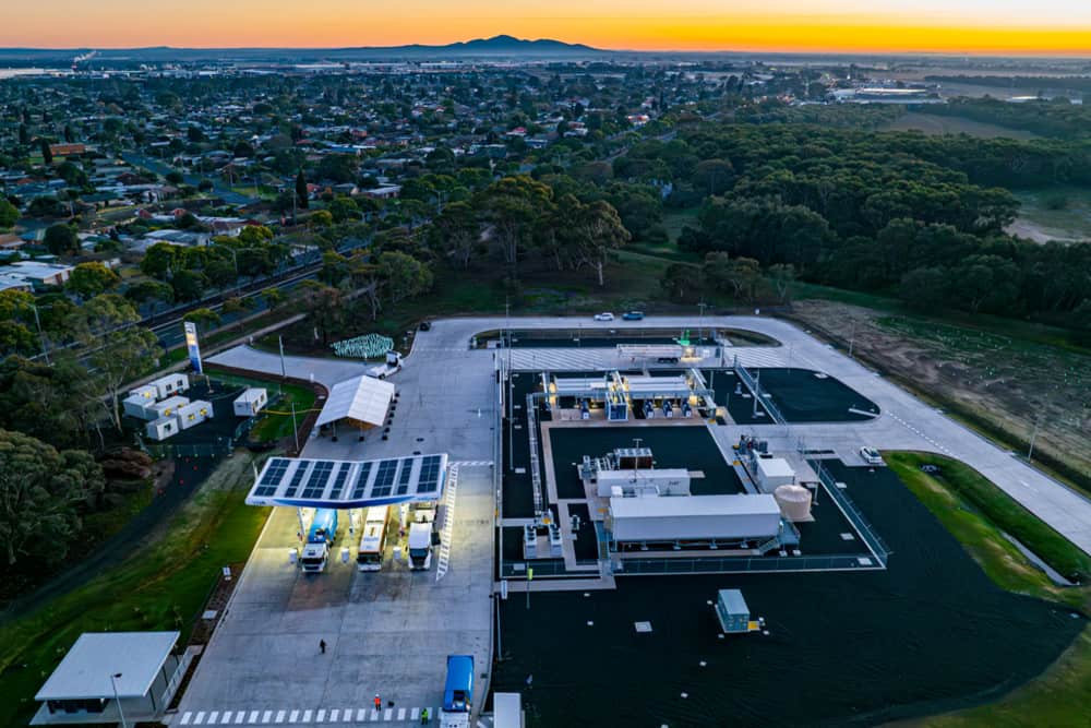 Australia opens largest renewable hydrogen refuelling station