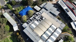 College powers progress with sustainable energy